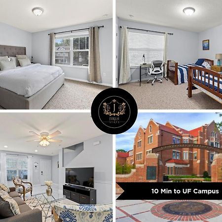 King Bed Cozy Townhouse 10 Min From Uf Villa Gainesville Bagian luar foto